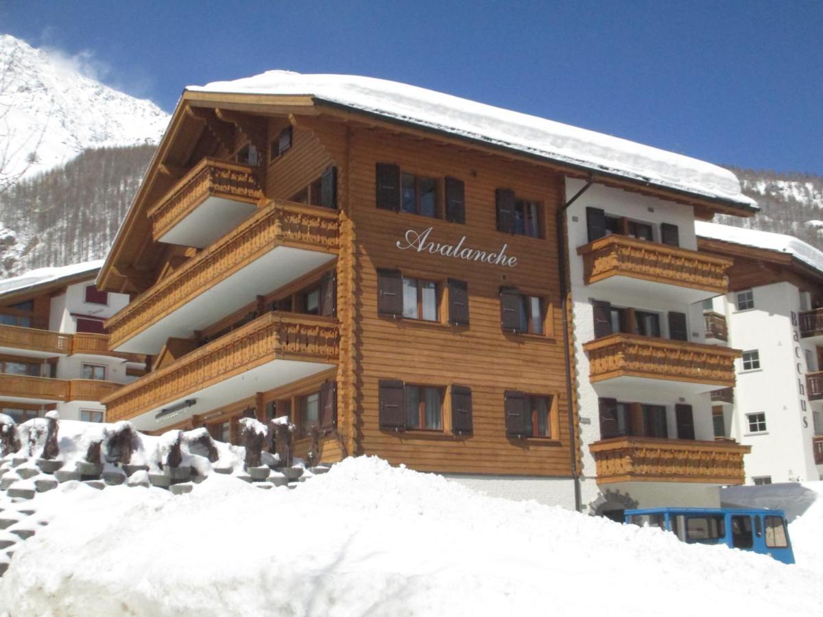 Апартаменти Haus Avalanche Зас-Фе Екстер'єр фото